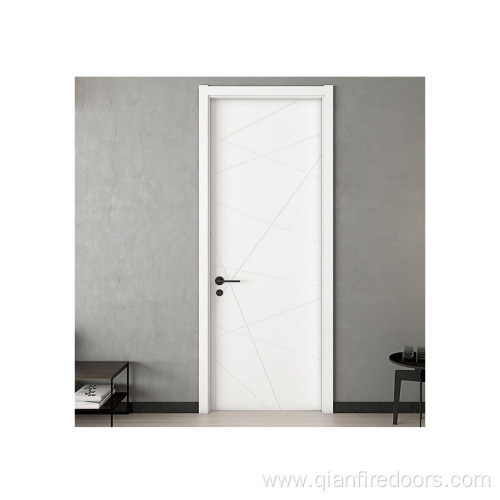 modern fire rated solid wood door for house